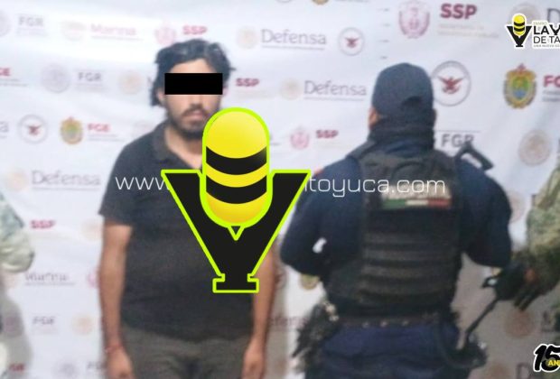 Detienen a presunto narcomenudista durante operativo en Tantoyuca