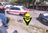 Falla mecánica deja taxi varado y genera movilización vial en Tantoyuca
