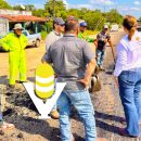 Rocío Nahle supervisa avances en obras carreteras del Papaloapan y Los Tuxtlas