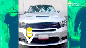 Aseguran vehículo con más de 37 millones de pesos; dos personas fueron presentadas ante la Fiscalía