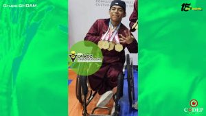 Rolando García, originario de Tantoyuca, conquista cuatro medallas de oro