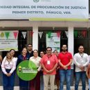 Fortalece fiscal general trabajo institucional con supervisión en Pánuco
