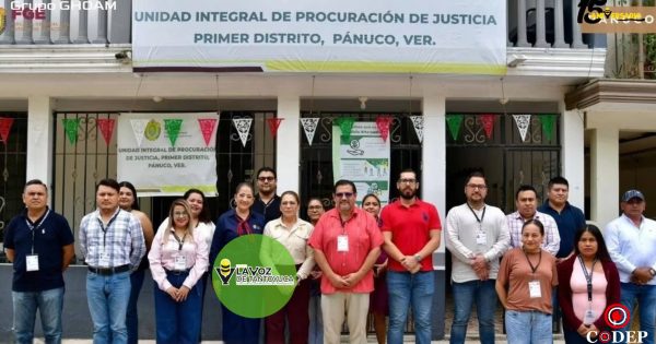 Fortalece fiscal general trabajo institucional con supervisión en Pánuco