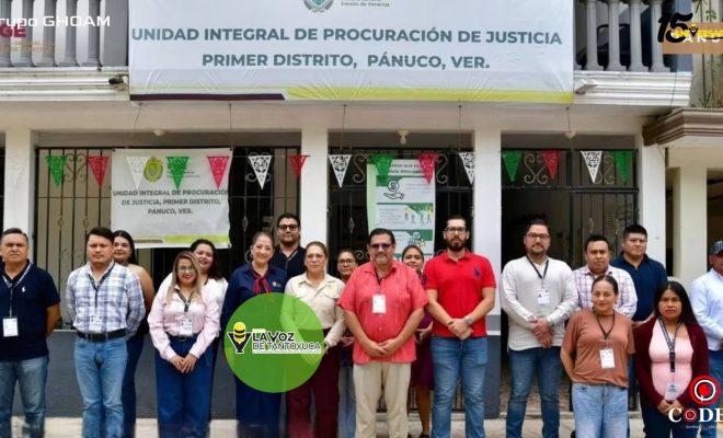 Fortalece fiscal general trabajo institucional con supervisión en Pánuco