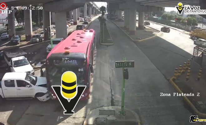 Choque deja tres lesionados en Pachuca