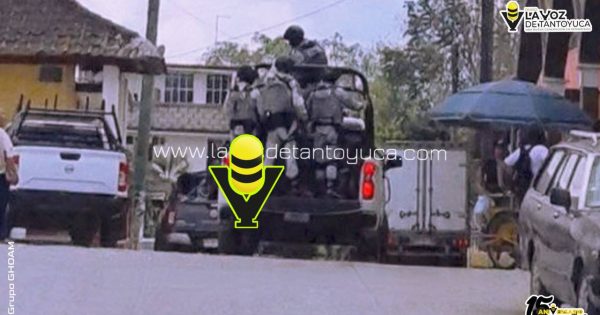 Guardia Nacional detiene a jóvenes durante operativo en Benito Juárez