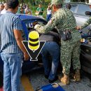 Aparatoso accidente frente al 74 Batallón Militar deja tres lesionados en Tempoal