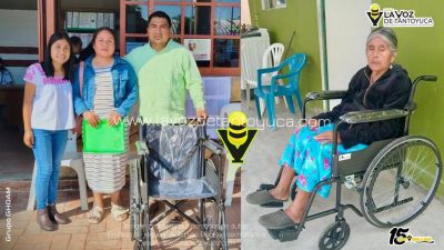 DIF de Benito Juárez entrega silla de ruedas y brinda esperanza a familia