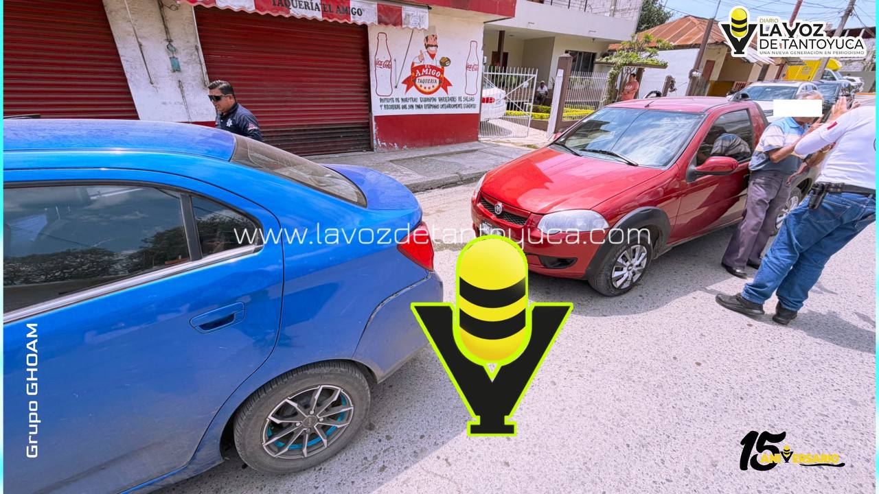 Choque por alcance en Tantoyuca deja daños mínimos - Diario La Voz de ...