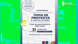 Texcatepec se prepara para la toma de protesta del nuevo Gobierno Municipal 2026 - 2029