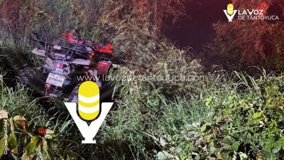 Se mata jovencito tras accidente vial en Pánuco