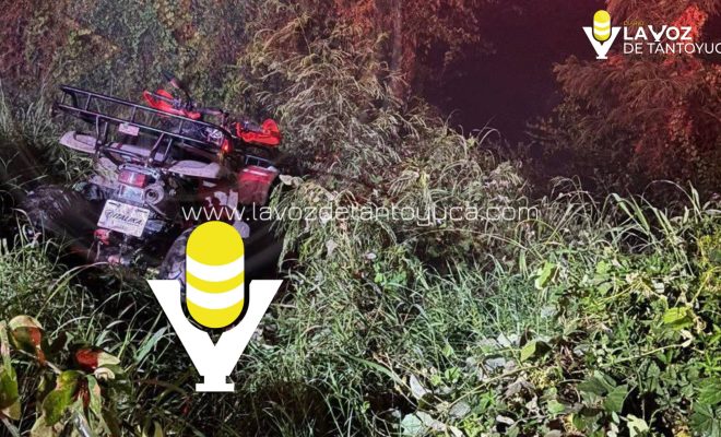 Se mata jovencito tras accidente vial en Pánuco