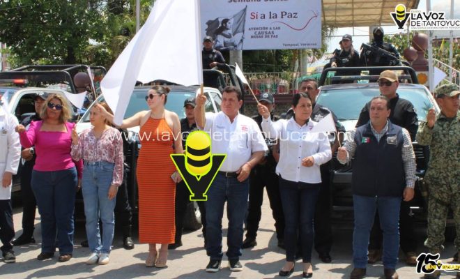 Arranca operativo de Semana Santa en Tempoal