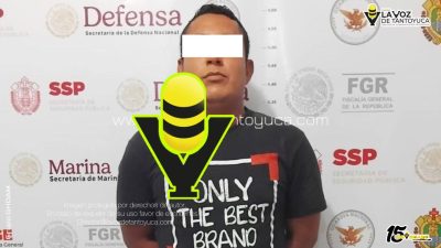 Cae vecino de Tempoal por el presunto delito de robo calificado