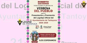 Roberto San Román invita a la presentación del logotipo oficial del Ayuntamiento de Tantoyuca 2026 - 2029 