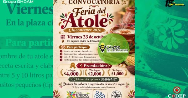 Chicontepec anuncia la Feria del Atole 2026 para celebrar la riqueza gastronómica de la Huasteca