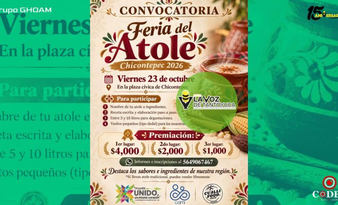 Chicontepec anuncia la Feria del Atole 2026 para celebrar la riqueza gastronómica de la Huasteca