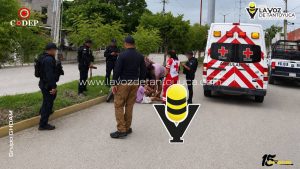 Menor de 15 años derrapa en motocicleta y resulta lesionado en Pánuco