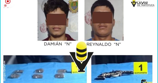 Cateos en Tantima dejan dos detenidos y diversos indicios asegurados