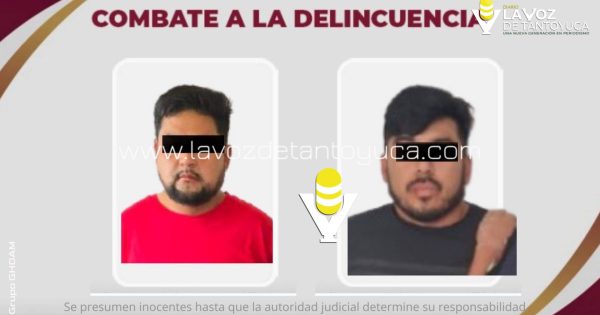 SSPH detiene a dos empistolados