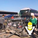 Dos lesionados deja choque de Futura contra un vehículo