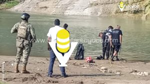 Búsqueda de joven desaparecido en río de Chicontepec se detiene por falta de oxigeno en buzos
