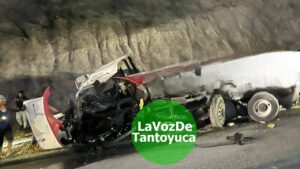 Muere hombre aplastado tras volcadura de tractocamión