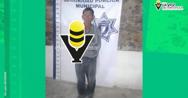 Resguardan a hombre desorientado; buscan a sus familiares