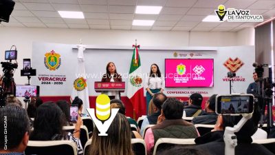 Rocío Nahle aclara que en el estado no existe el delito de “terrorismo”.