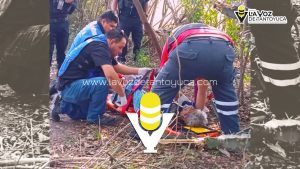 Abandonan a abuelito en terreno baldío en Pánuco 