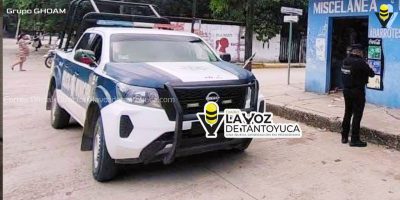 Golpean a masculino y lo abandonan en camino de terracería en Ex Hacienda Chintón