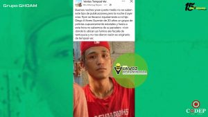Inseguridad azota Tempoal; reportan la no localización de joven tras presunta intervención policiaca 