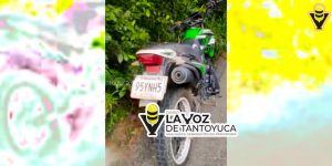 Policías municipales resultan lesionados en accidente de moto