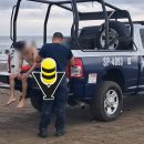 Rescatan a dos menores de morir ahogados en playa de Chachalacas