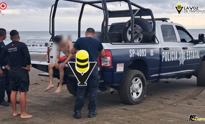 Rescatan a dos menores de morir ahogados en playa de Chachalacas
