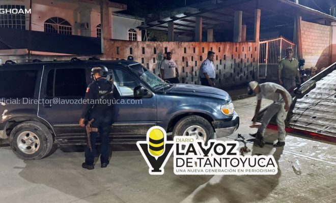 Intervienen a ebrio conductor; le aseguran su camioneta