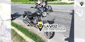 Localizan y aseguran motocicleta abandonada 