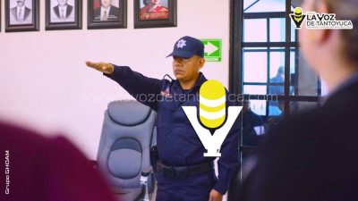 Designa Ayuntamiento de Tantoyuca a Comandante de la Policía Municipal