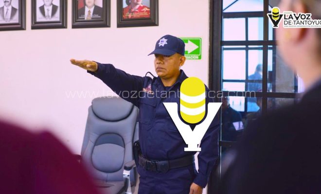 Designa Ayuntamiento de Tantoyuca a Comandante de la Policía Municipal