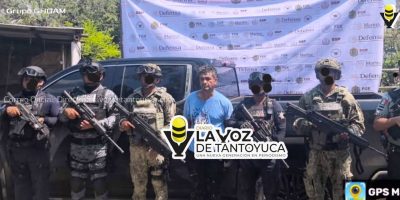 Detienen en flagrancia a hombre por presunto secuestro en Pánuco