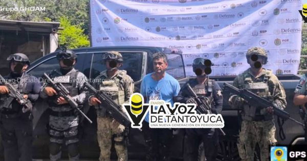 Detienen en flagrancia a hombre por presunto secuestro en Pánuco