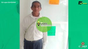 Adulto mayor solicita apoyo para recuperar documentos extraviados en Tantoyuca