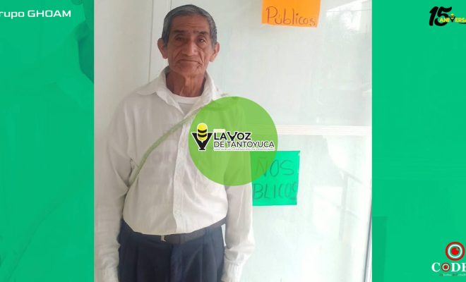 Adulto mayor solicita apoyo para recuperar documentos extraviados en Tantoyuca