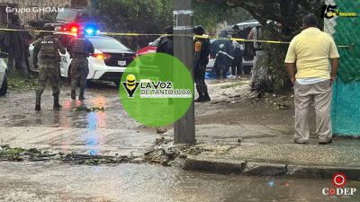 Ejecutan a taxista cuando salía de su domicilio en Coatzacoalcos