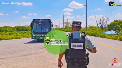 Guardia Nacional exhorta a no conducir bajo los efectos del alcohol durante las fiestas de Día de Muertos