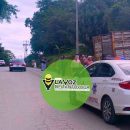 Coordinan Tránsito y Obras Públicas labores de limpieza en la carretera Tantoyuca - Platón Sánchez