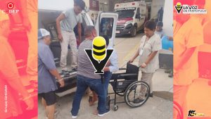 Abuelito sobrevive a mordedura de víbora de Cascabel en Tempoal