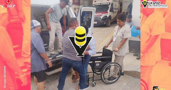 Abuelito sobrevive a mordedura de víbora de Cascabel en Tempoal