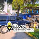 Aseguran camioneta tras incidente