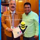 Alcalde de Benito Juárez gestiona apoyos en Xalapa para impulsar el desarrollo municipal